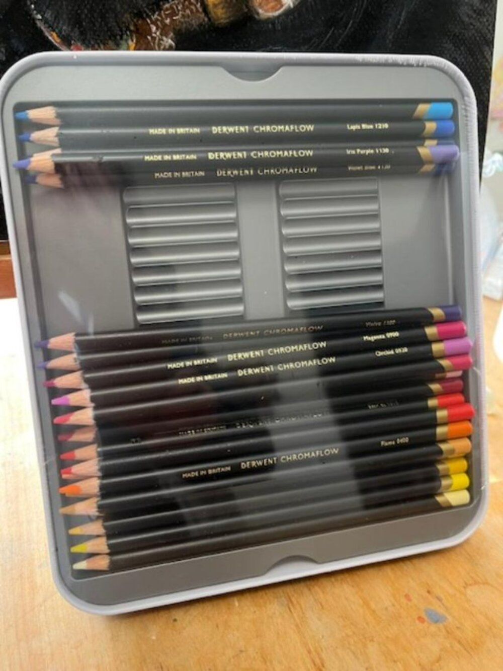 DERWENT CHROMAFLOW COLORED PENCILS 48 - Picture 2 of 5